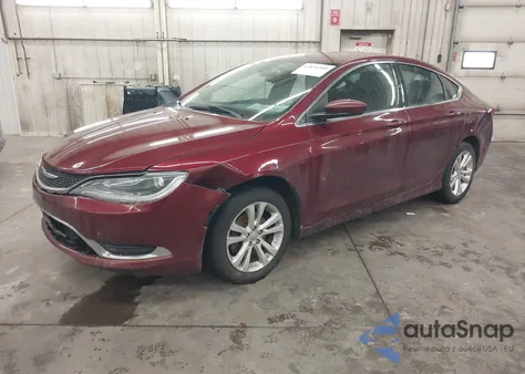 2015 Chrysler 200 Limited from USA, damaged, VIN 1C3CCCAB4FN596459